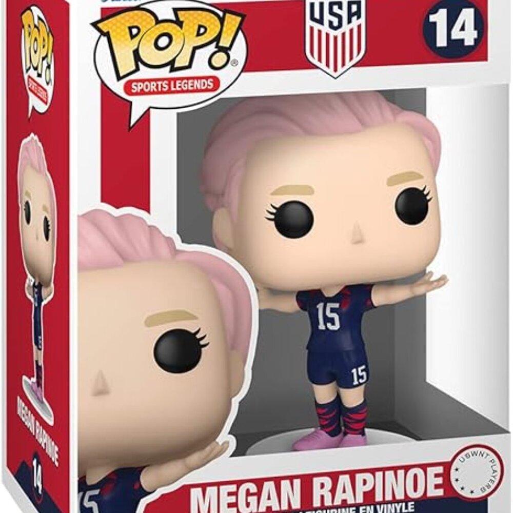 Funko Pop! Sports Legends: The U.S Women's National Soccer Team - Megan Rapinoe